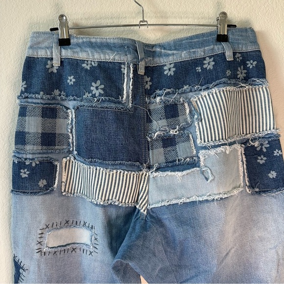 Free people x We The Free Azalea Daisy
Patchwork Blue Jeans SZ 31 - Picture 13 of 13
